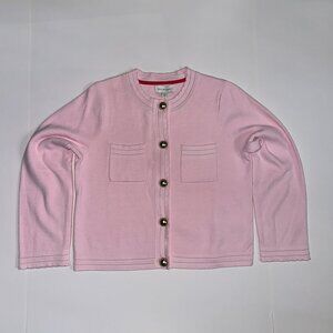 Free Assembly Pink Button-Up Women's Cardigan, Size XS, NWT